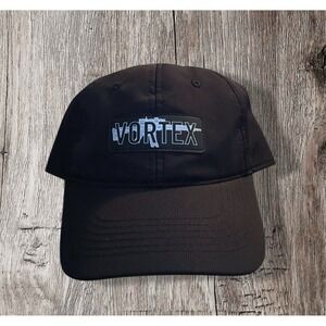 VORTEX Men's Precision Profile Black OSFM Cap New 125-06-BLK Snapback